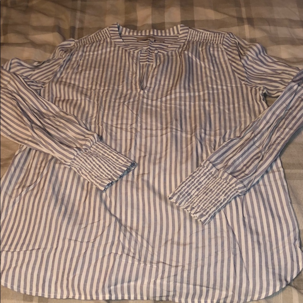 Loft striped blouse